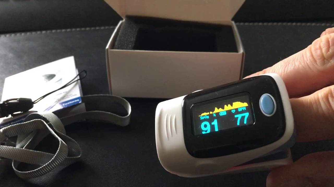 Fingertip Pulse Oximeter Sauerstoffs&auml;ttigungs- und Pulsmesser