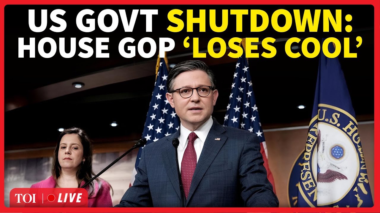 US Govt Shutdown LIVE | Mike Johnson Holds Presser, Confident House Will Pass Funding Package