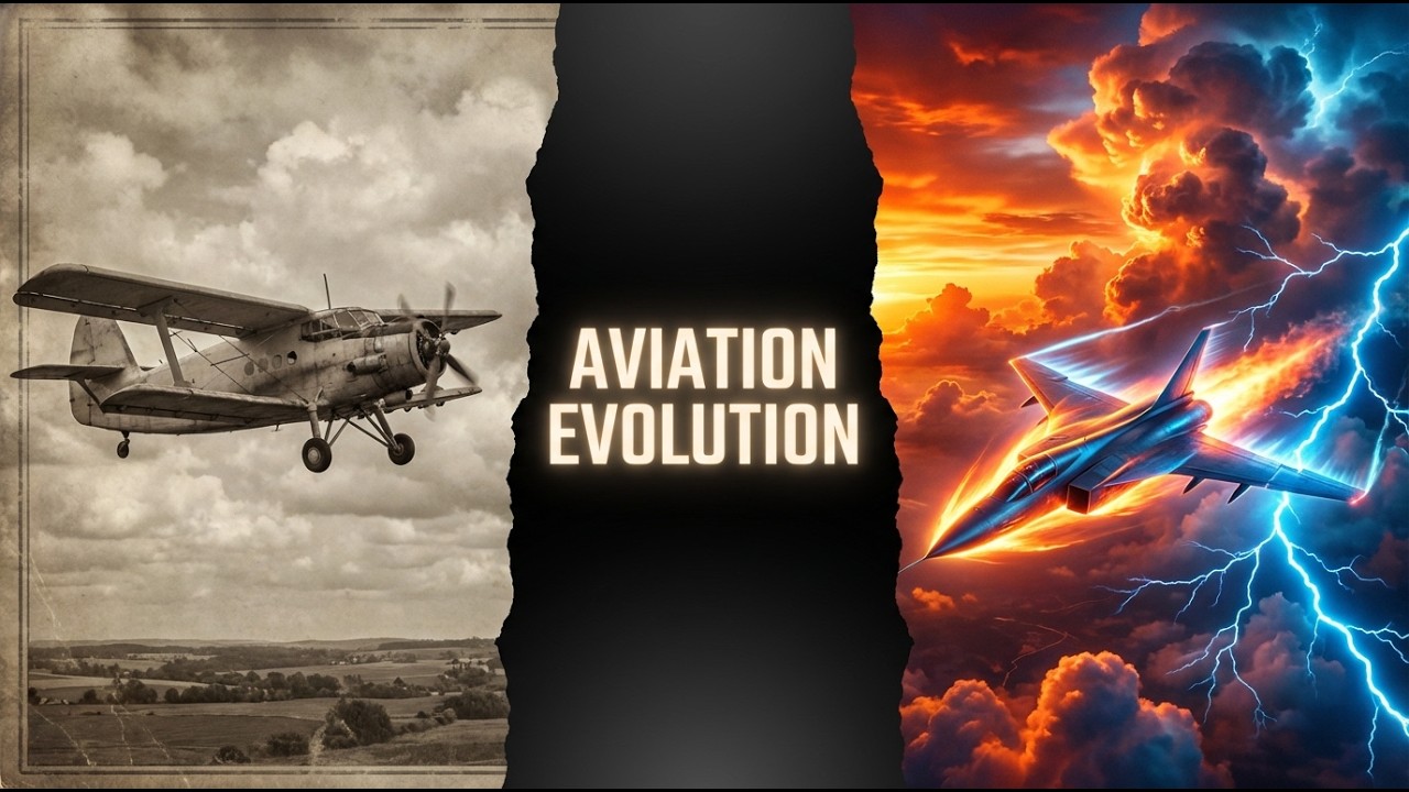 From the First Flight to Supersonic: Humanity's Most Insane Journey