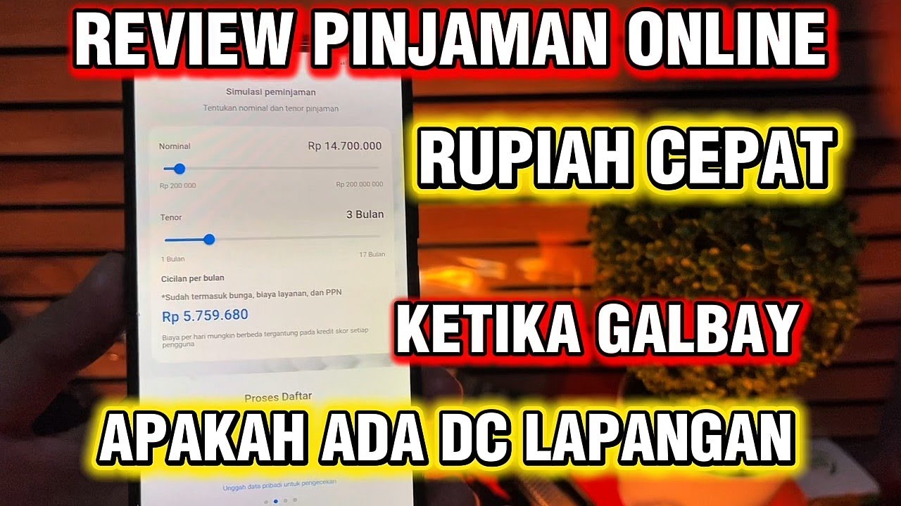 Review pinjaman online rupiah cepat | pinjam rupiah cepat sesuai pengalaman 