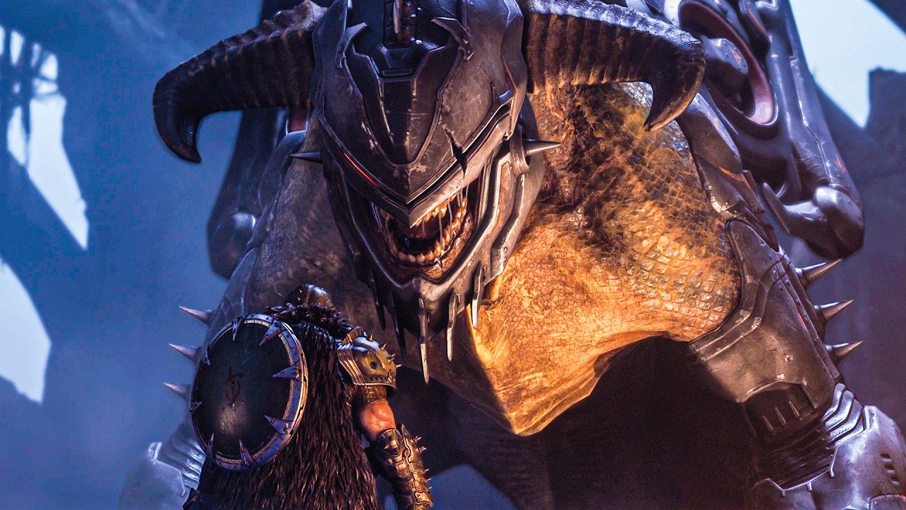 Doomguy rides Pet Dragon for First Time - Doom The Dark Ages