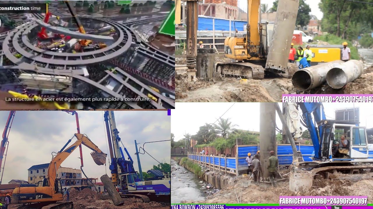 100%TRAVAUX AVANCEMENT DE PONT VICTOIRE MATONGE KAUKA DANS LA COMMUNE DE KALAMU