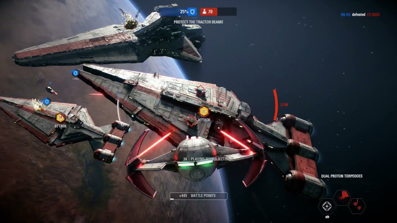 Star Wars Battlefront 2: Starfighter Assault Gameplay (No Commentary)