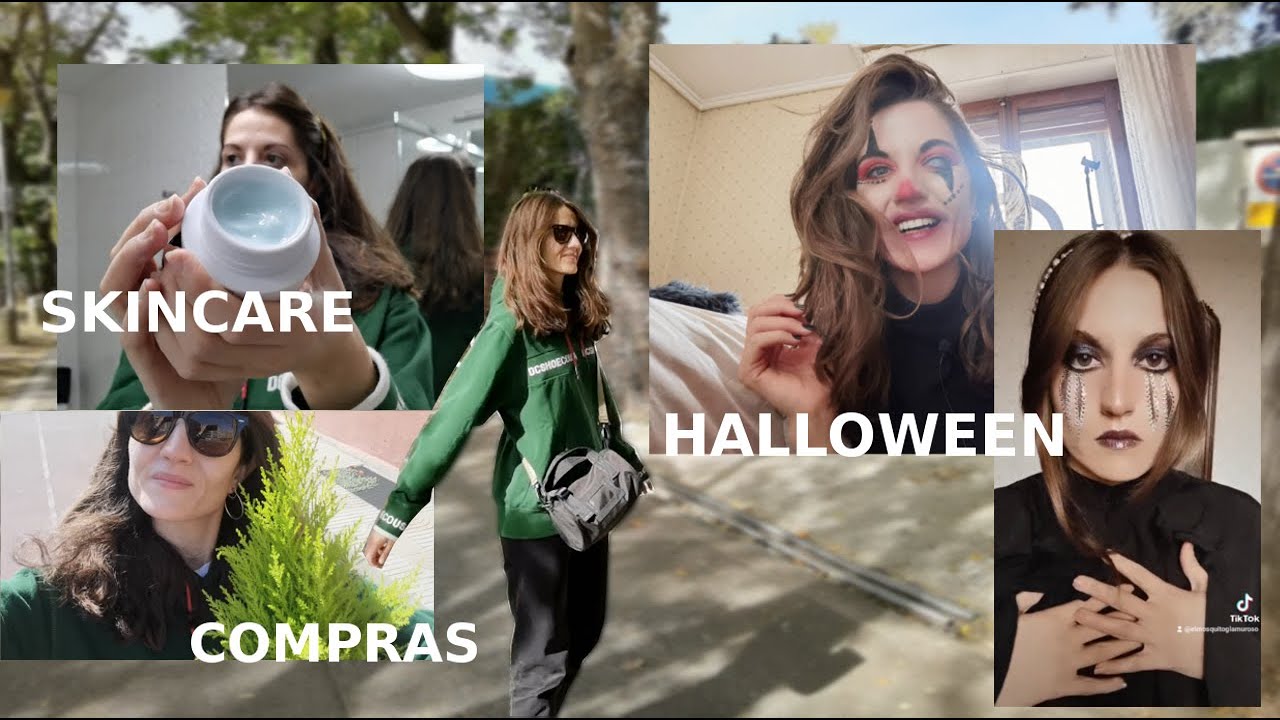 MAQUILLAJE PARA HALLOWEEN, SKINCARE, MIS CUADROS Y MÁS