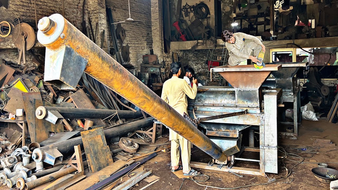 how to make of Making Maize Sheller Machine//Manufacturing Maize Sheller Machine