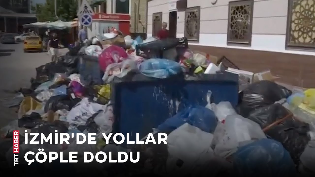 İzmir’de çöp krizi büyüyor