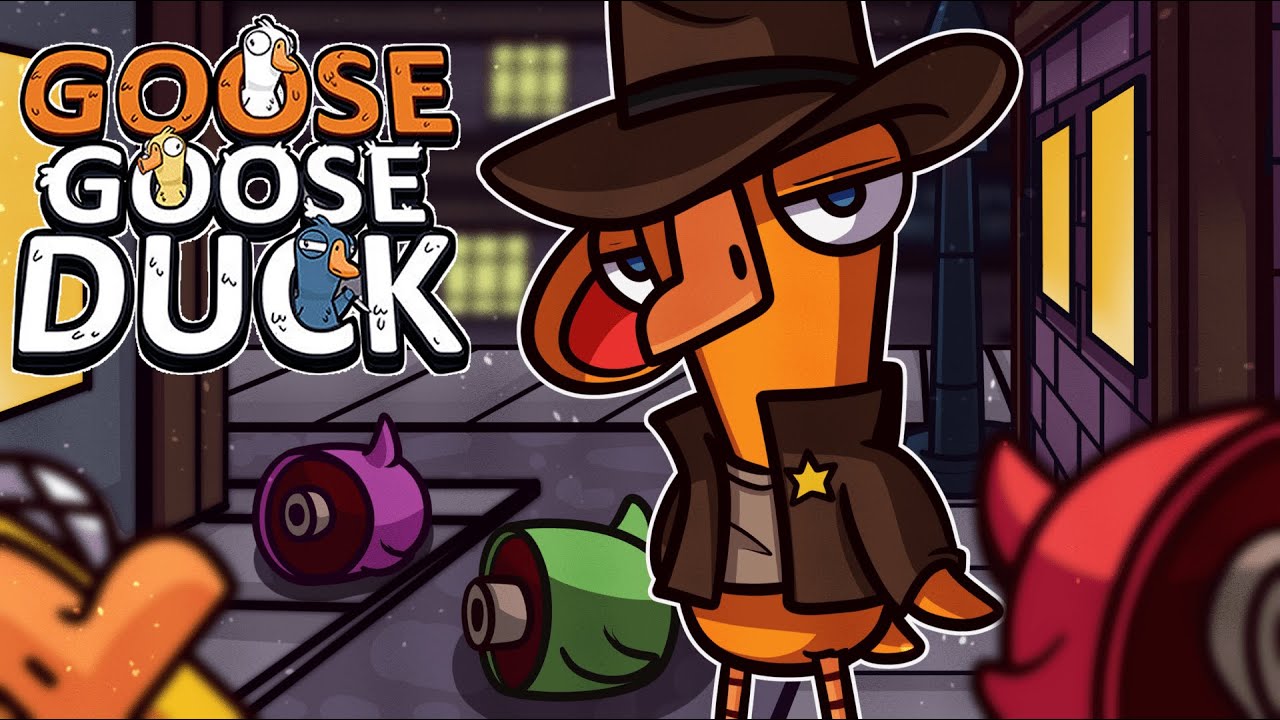 THIS SHERIFF GETS MORE KILLS THAN THE IMPOSTOR :) [GOOSE GOOSE DUCK] w/FRIENDS