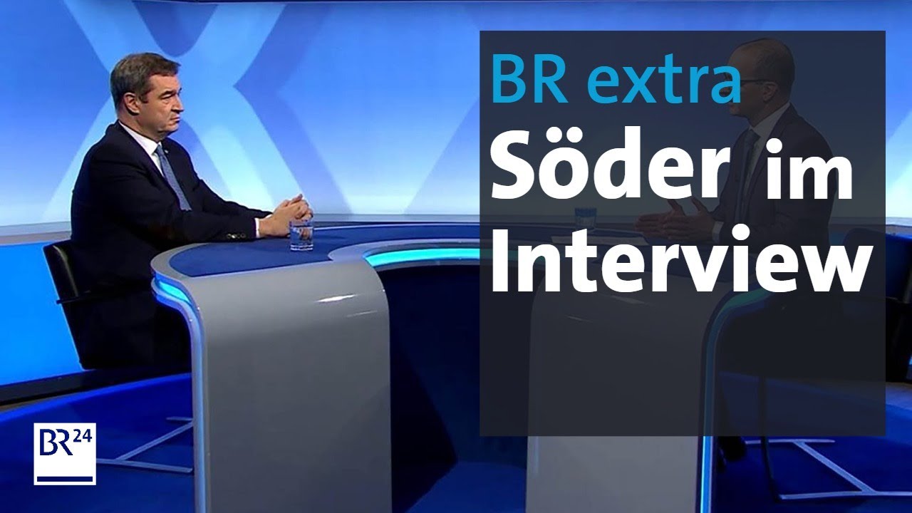 BR extra: Markus Söder im Interview - Bayerns Weg aus der Corona-Krise