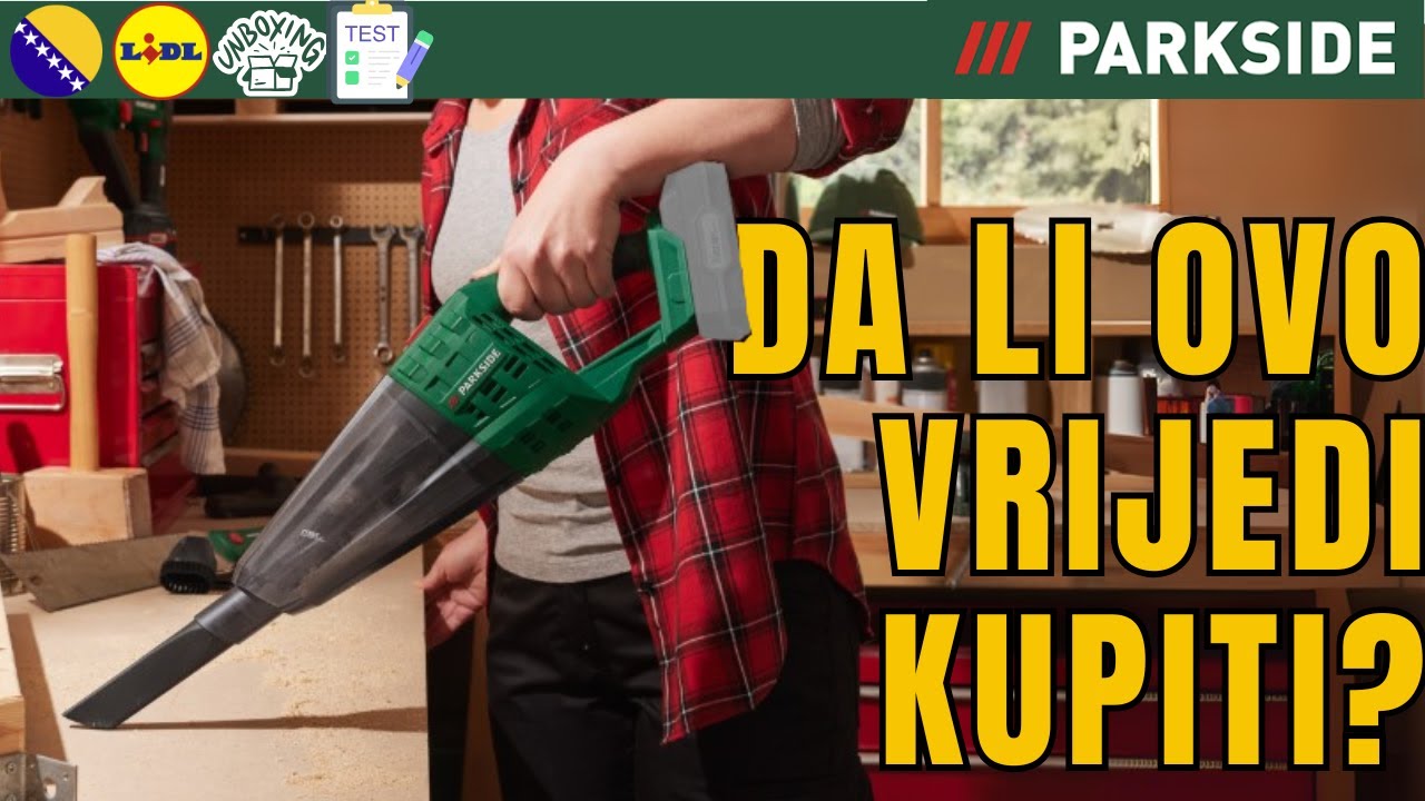 AKU RUČNI USISIVAČ Parkside PHSSA 20-Li D2 BOSNIA AND HERZEGOVINA BOSANSKI