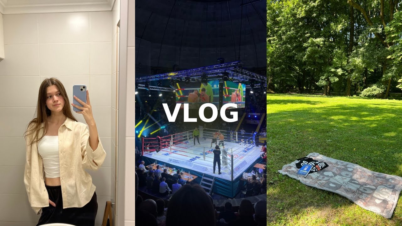 VLOG | пікнік, бокс, solo date, ночівля в подруги