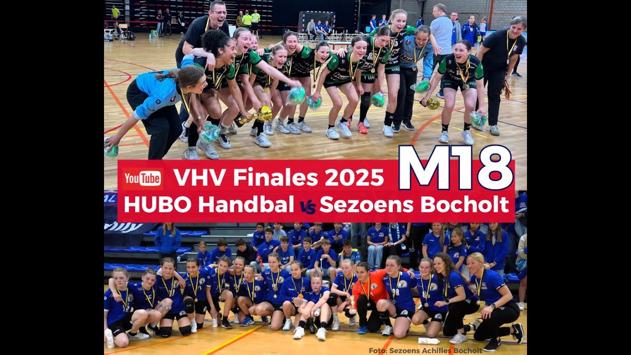 VHV Jeugdfinale M18: HUBO Handbal vs Sezoens Bocholt 25/05/2025