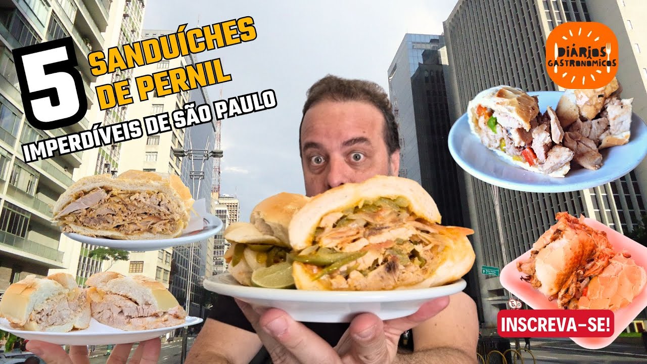 Os 5 MELHORES sanduíches de pernil de São Paulo | Diários Gastronômicos