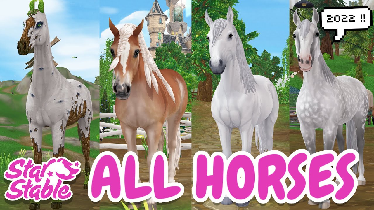 50+ *ALL* HORSES RELEASED IN 2022! 🐴 (STAR STABLE!)
