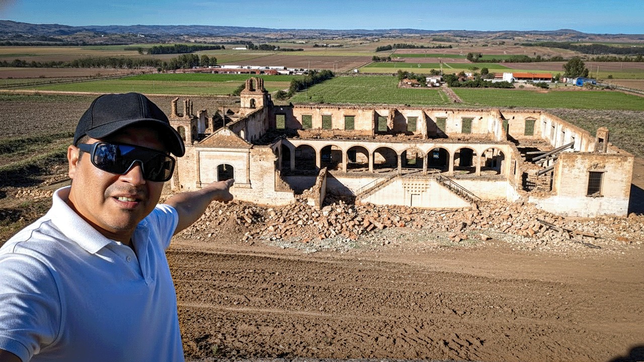 La Hacienda de lujo abandonada I HACIENDA VILLA HERMOSA DE CAQUI