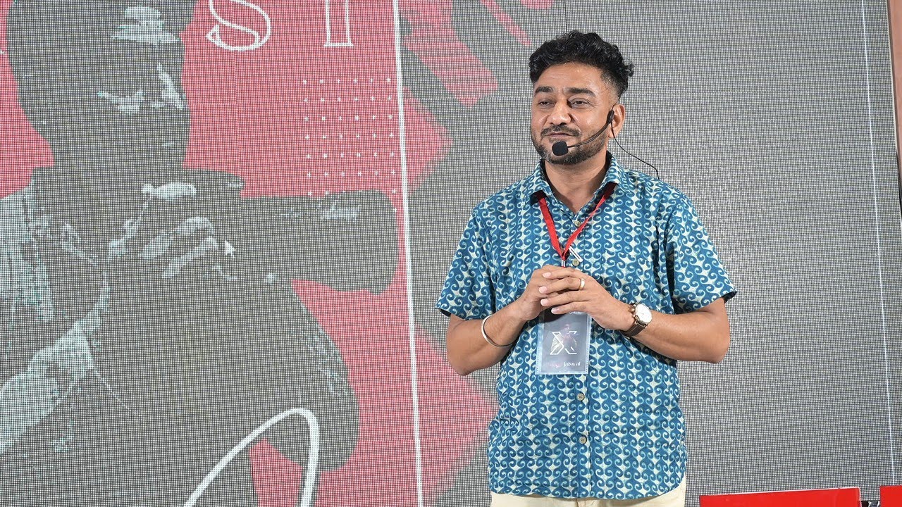 Creativity Blossoms When You Are Relaxed | Anand Jaiswal | TEDxSIET