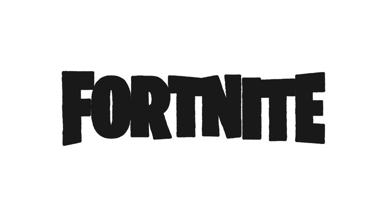 HOW TO DRAW THE FORTNITE LOGO