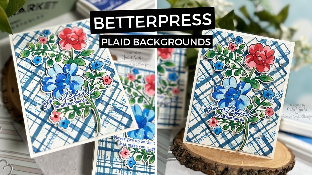 Betterpress Plaid Backgrounds (Pinkfresh Studio April 2024 Release)