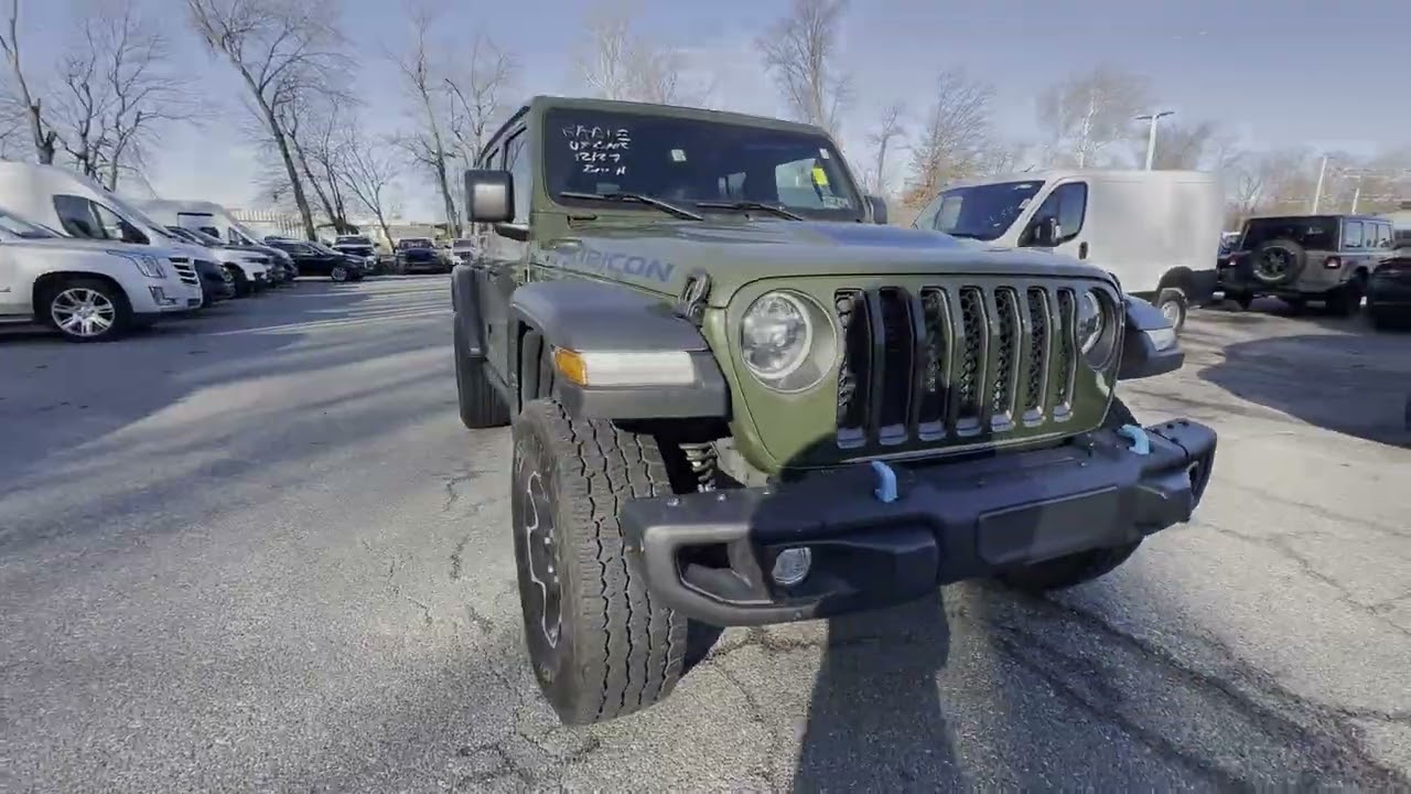 2023 Jeep Wrangler 4xe Rubicon Little Falls, Woodland Park, Cedar Grove, North Caldwell, Clifton