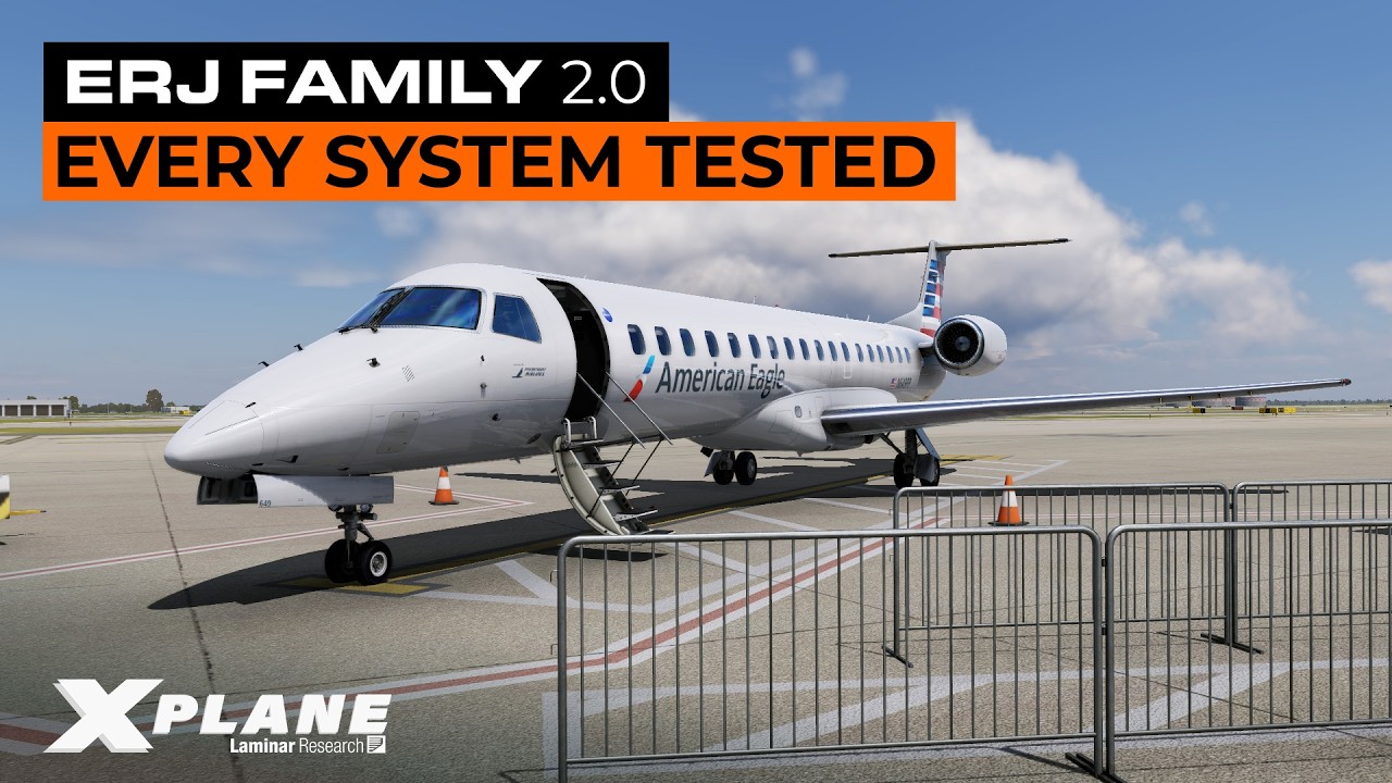 The Most Accurate E145 in Flight Sim? ERJ Pilot Reviews Every System