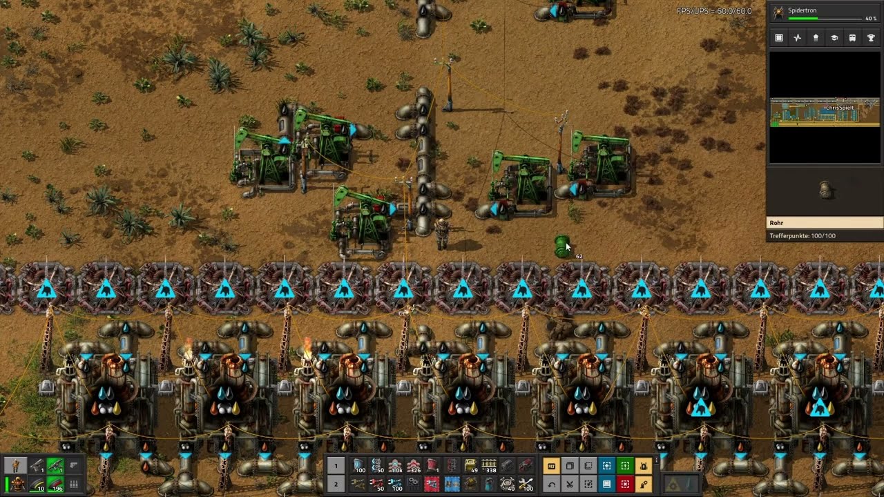 Factorio 1.1 - RibbonWorld: Folge 72 -  Raketenrampe geht ans Netz (Deutsch)