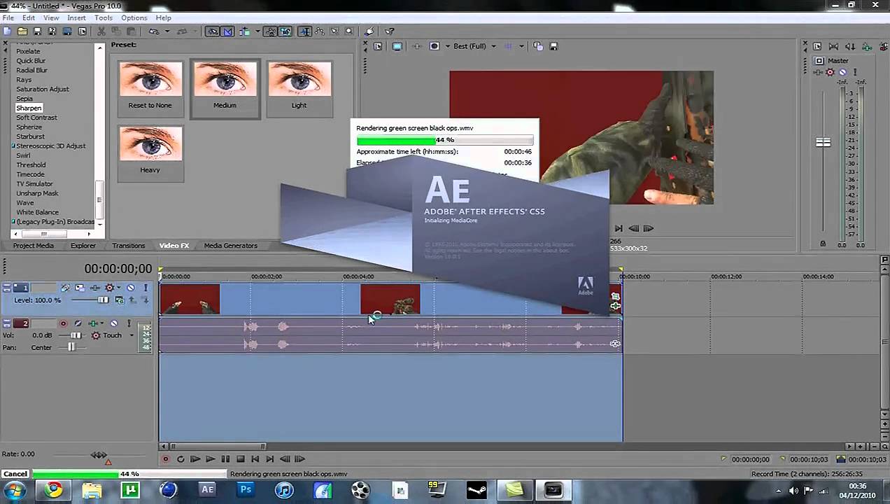 Call of Duty Black Ops Green Screen Tutorial