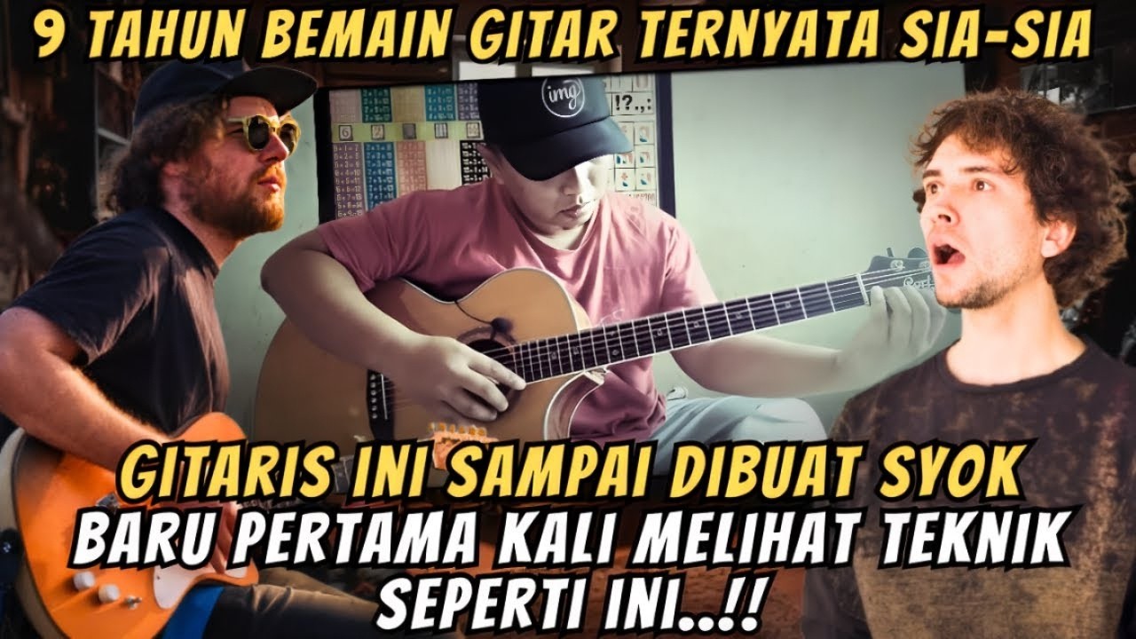 BENAR-BENAR GILA❗2 AHLI GITAR SAMPAI SYOK BERAT PERTAMA KALI MELIHAT TEKNIK ASTRAL ALIP BA TA