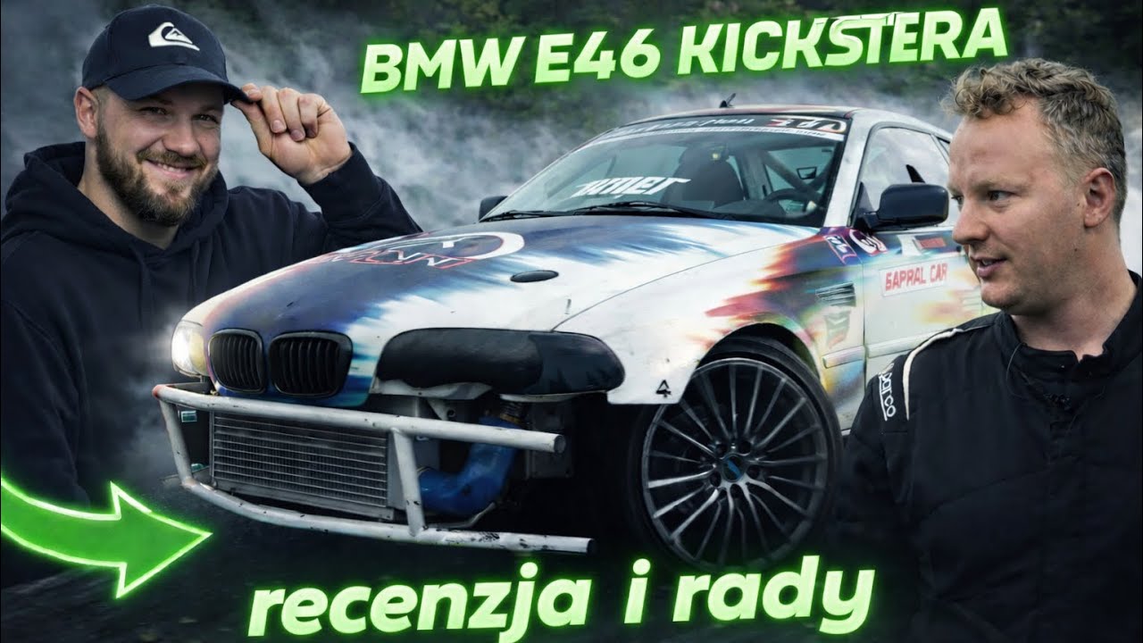 DRIFTOWÓZ KICKSTERA - E46 i Moc 2JZ z NITRO ZA 0,5 MLN!