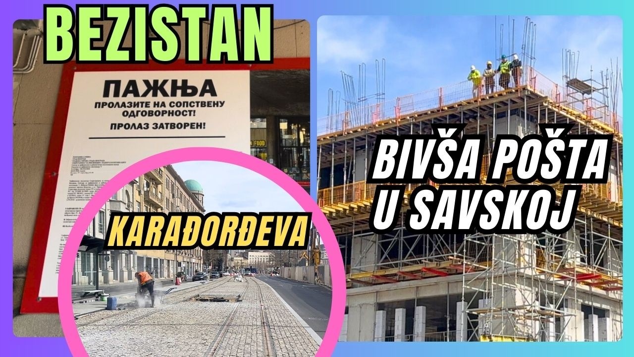 Uklonjena ograda u Bezistanu-oprez! Radovi širom prestonice, Takovska, Karađorđeva, Kosovska...