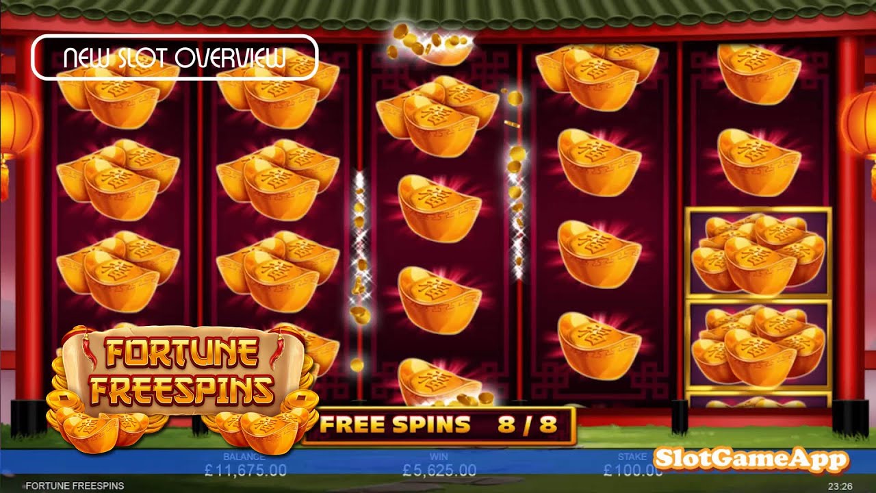 [ Inspired Gaming ] Fortune Freespins &spades;  2022 New Slot Overview