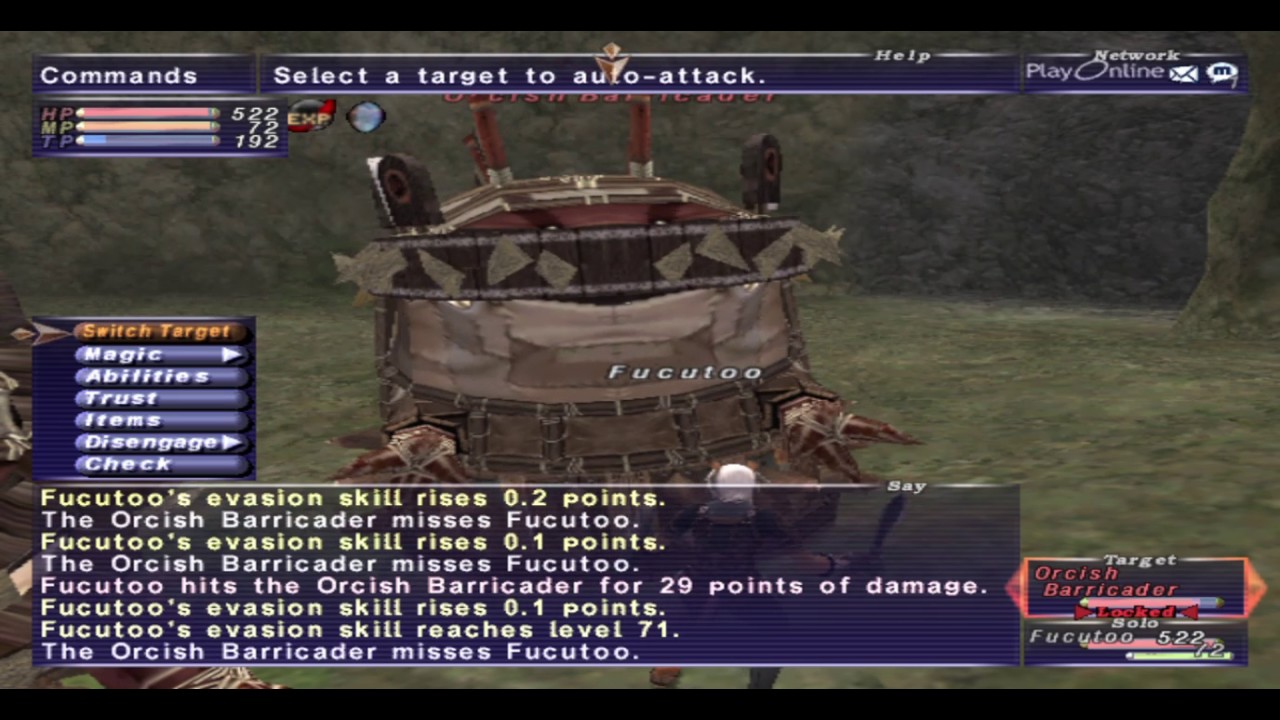 FINAL FANTASY XI  Double NM Fight Orchish Wallbreacher & Orchish Barricader