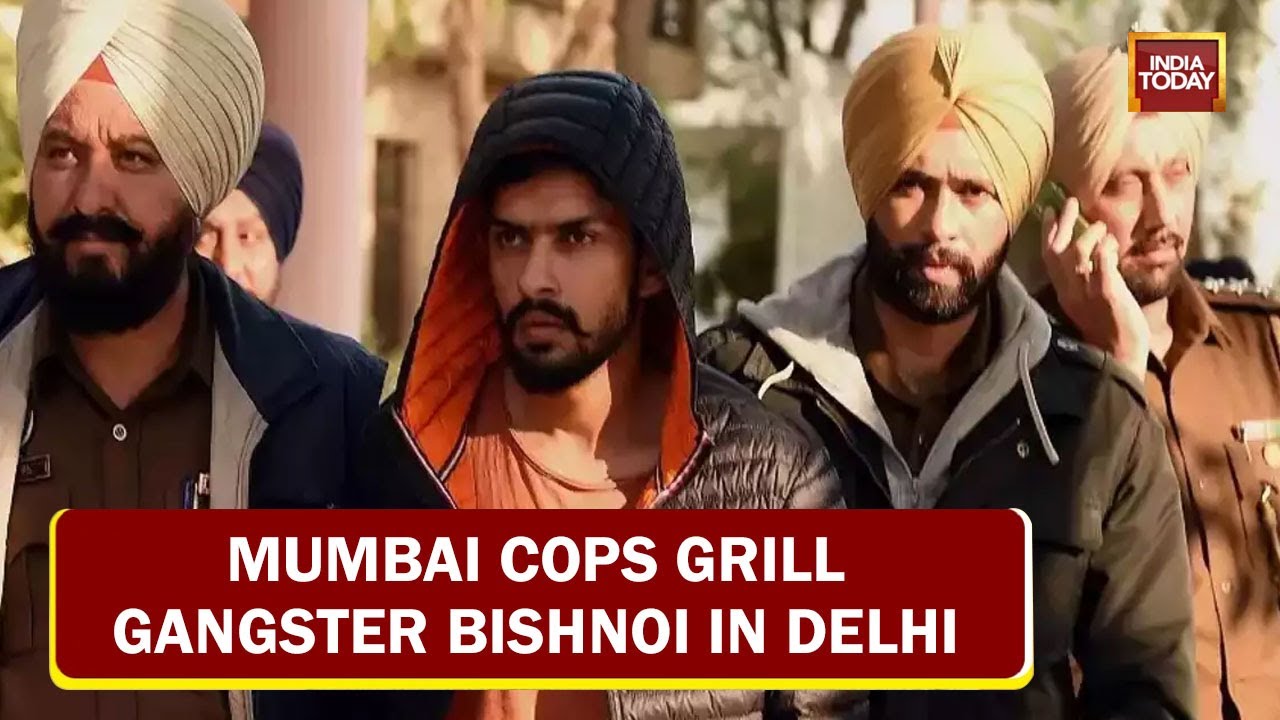 Salman Khan Threat letter : Mumbai Cops Grill Gangster Bishnoi In Delhi