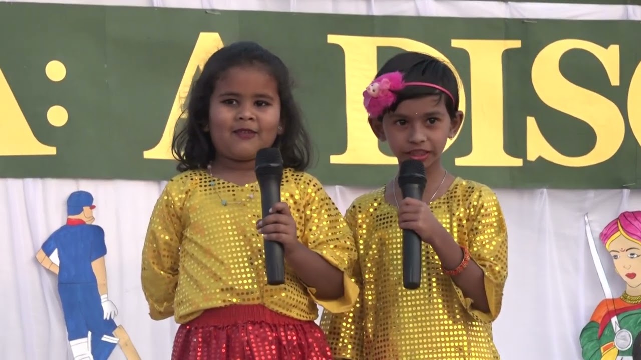 Welcome Dance by Std. I and K.G students
