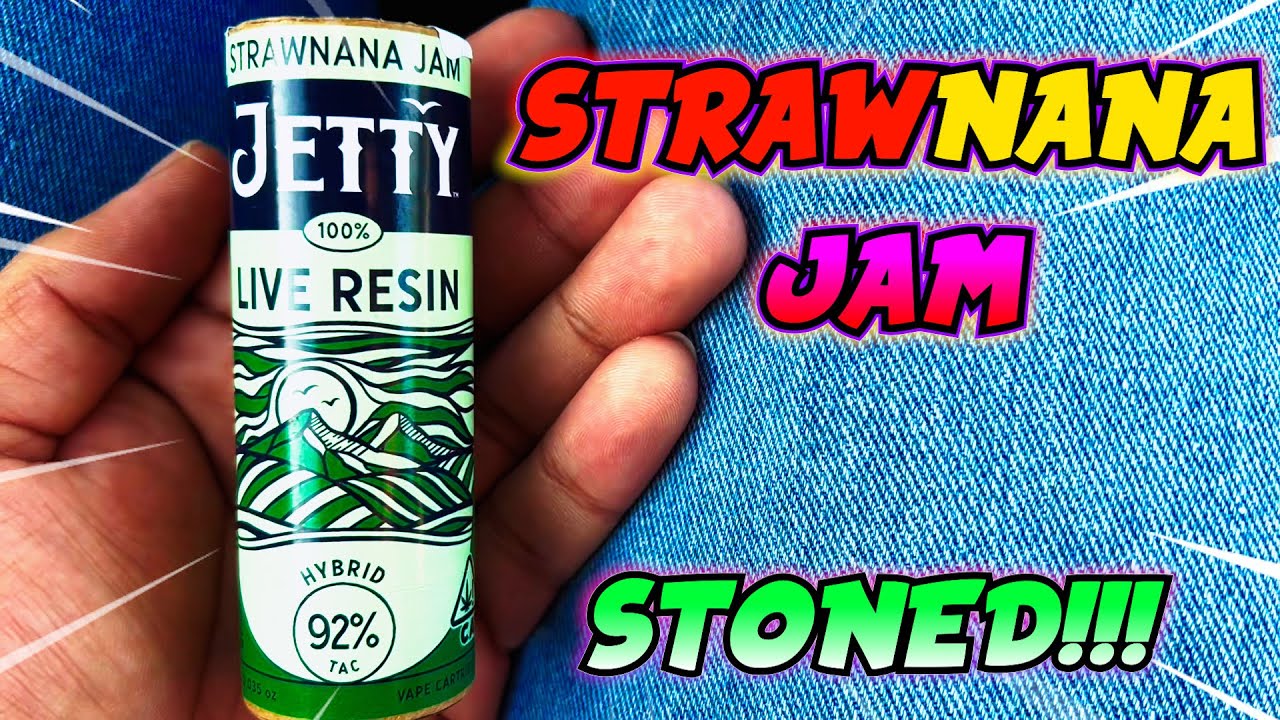 This STRAWNANA JAM Was TASTY And MEGA VALID!!! JETTY EXTRACTS LIVE RESIN REVIEW! #2