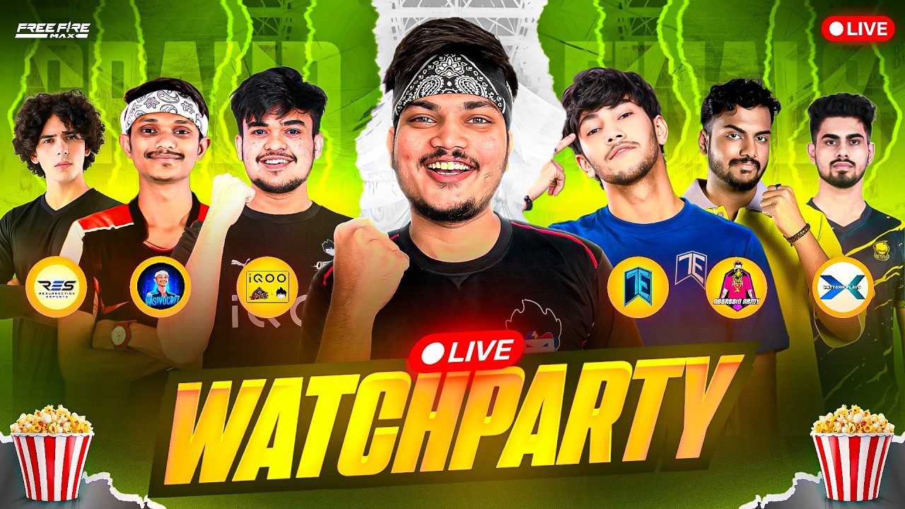 LIVE🔴 FREE FIRE TOURNAMENT TSG VS ELITE VS S8UL CHAMPIONS TAKE IT ALL  - TSG RITIK