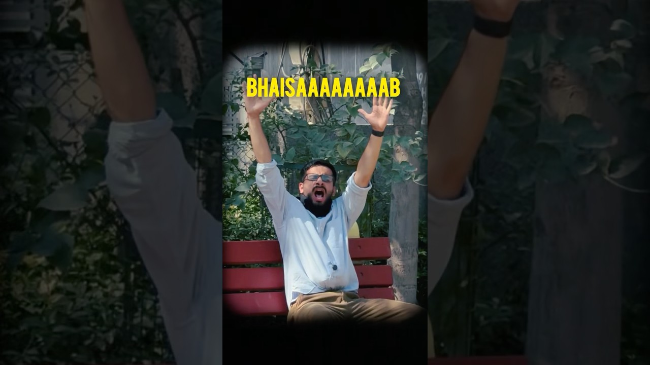 Bhaisaab & Bhabhi ji 🙏 ft. ​⁠@dharnadurga ​⁠@Govind.Kaushal #desimemes #funnyshorts