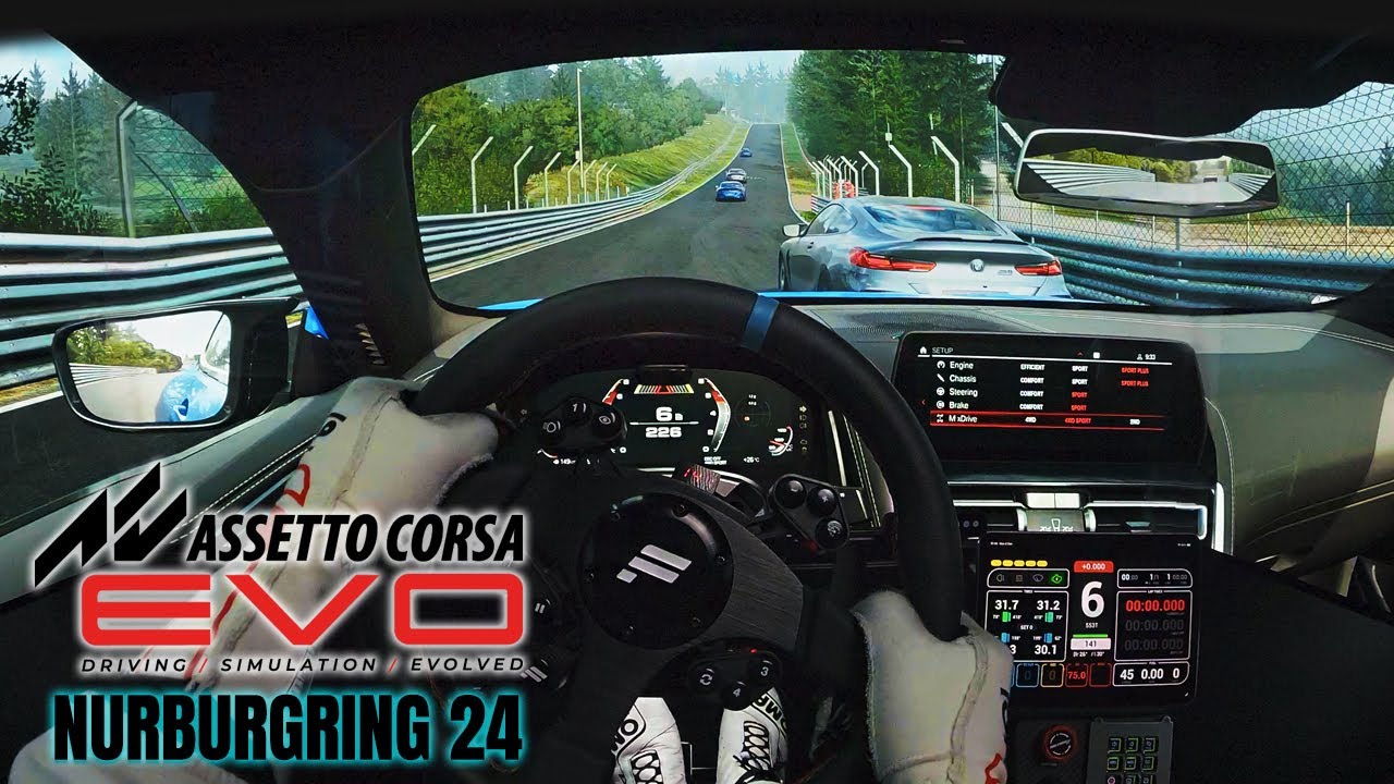 Nurburgring 24 MADNESS in BMW M8 Competition | Assetto Corsa EVO POV