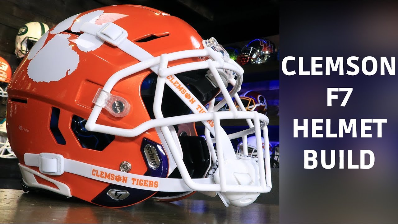 Что делает шлемы Clemson такими особенными? | Schutt F7 2018