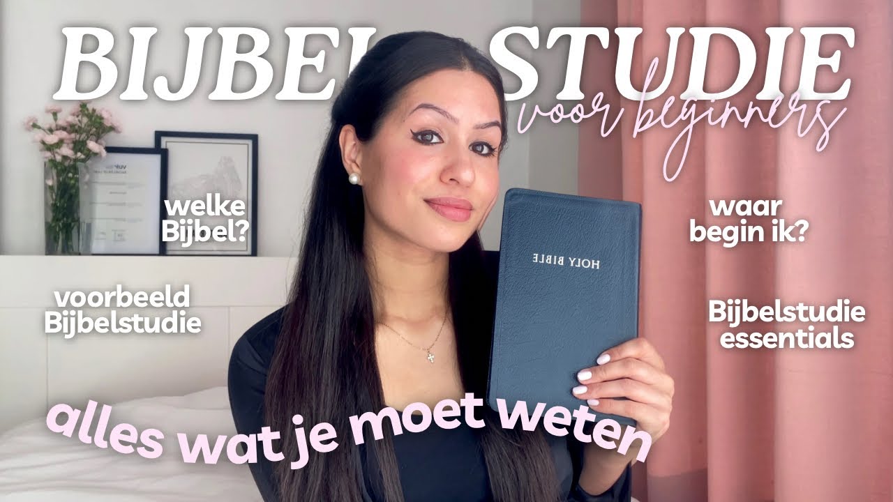 *ULTIEME* Bijbelstudie Gids voor Beginners | diepgaand + stap voor stap 📖💕