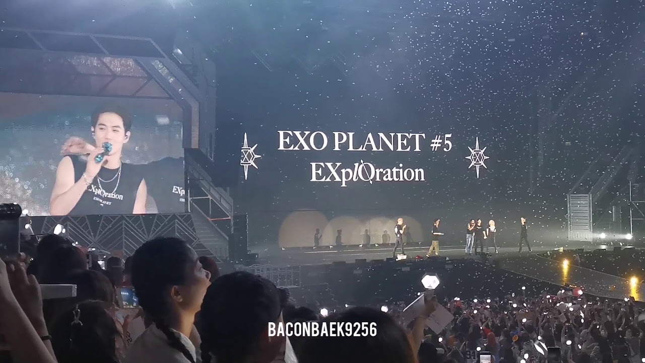 190811 EXplOration in Hong Kong exo smile on my face + ending