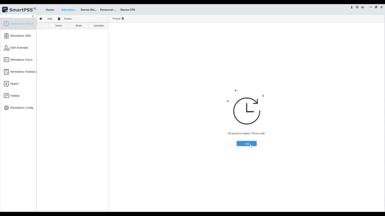 Generación de reportes de control de acceso Dahua ASI1212F-D