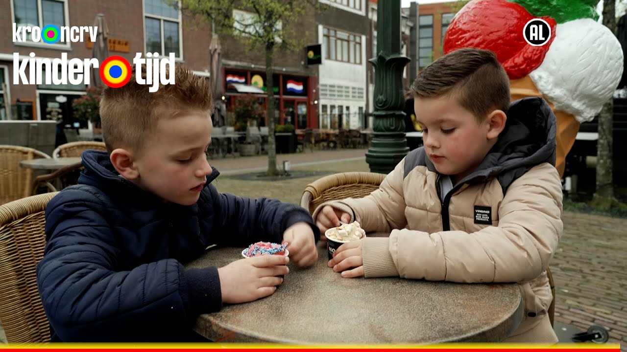Besties Rev en Melle zijn dol op ijs eten en voetbal | BESTIES | Kindertijd KRO-NCRV