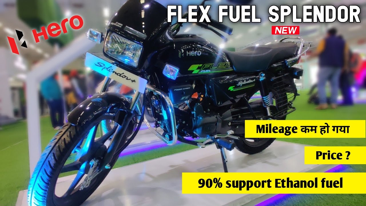 2024 New SPLENDOR flex fuel full detailed review | Price, mileage, Ethanol... - CAR Shiksha
