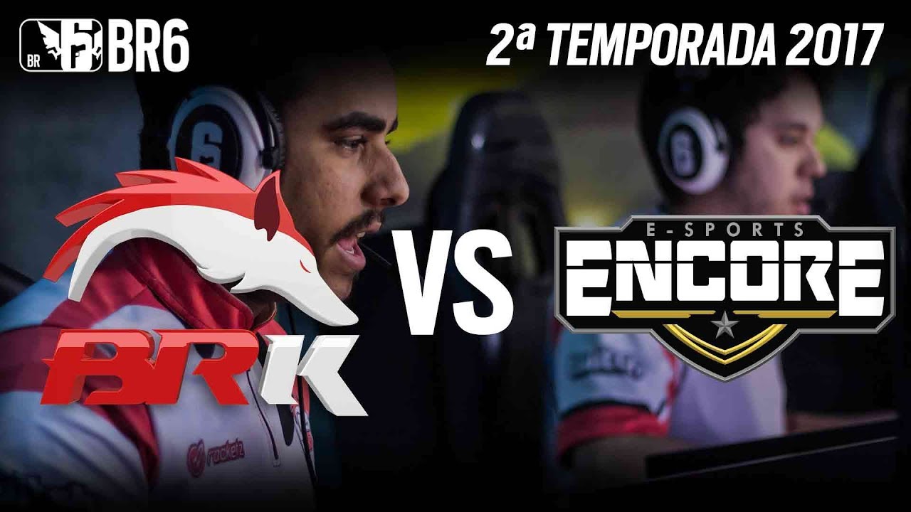 [BR6] BRK vs ENCORE - Grupo A (2ª Temporada 2017)