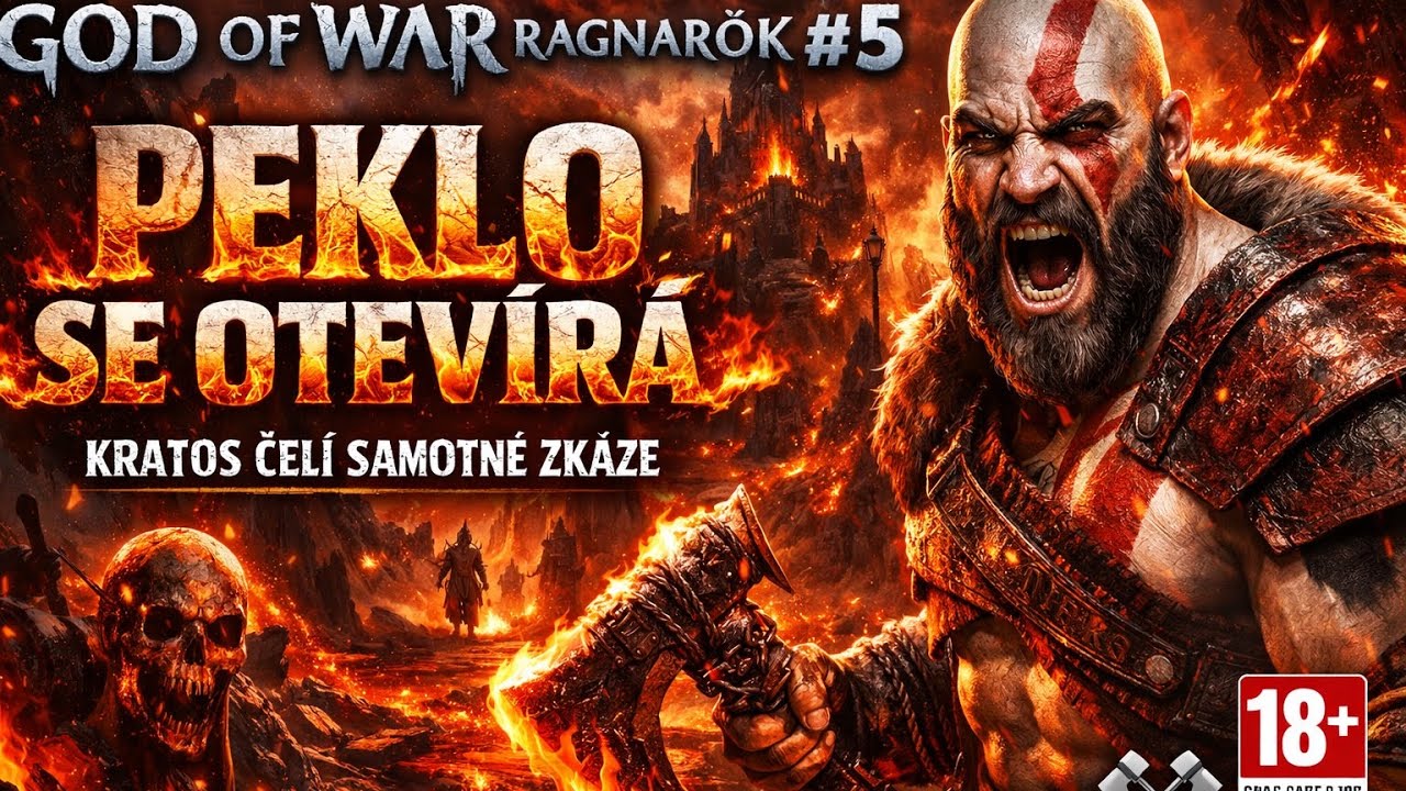 GOD OF WAR RAGNARÖK #5 – PEKLO SE OTEVÍRÁ 🔥 | Kratos čelí samotné zkáze