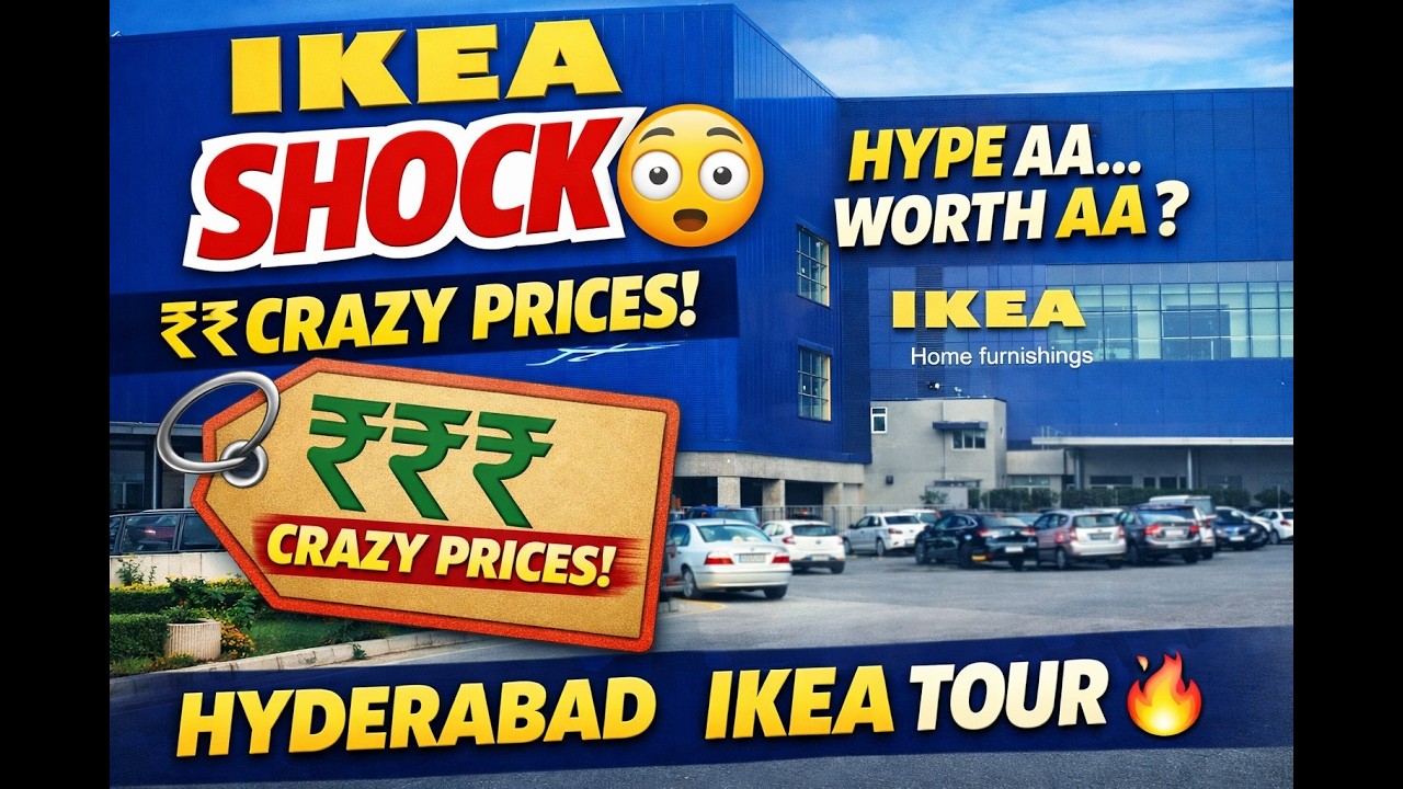 “We Went To IKEA Hyderabad 😳 Hype Aa… Worth Aa? | TheTeja Unfiltered”