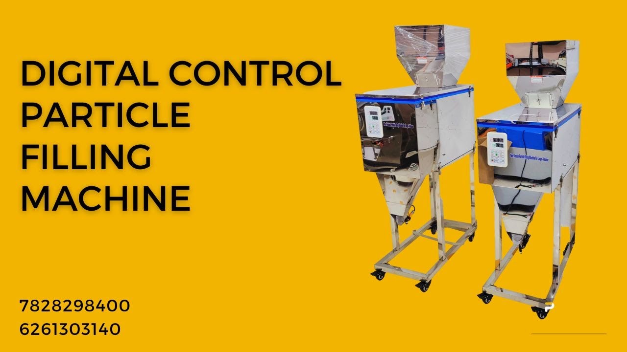 Automatic Weighing Machine !! Pouch Filling Machine !! Particle Filling Machine