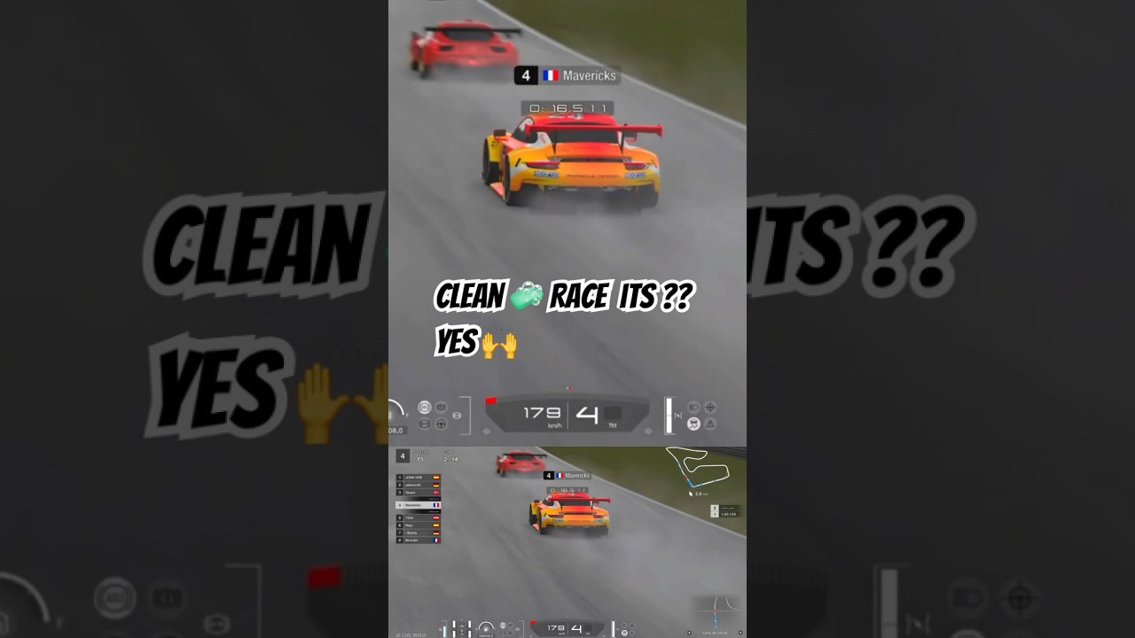 Gran Turismo 7 TM: Clean Race 🧼🫧🛀 