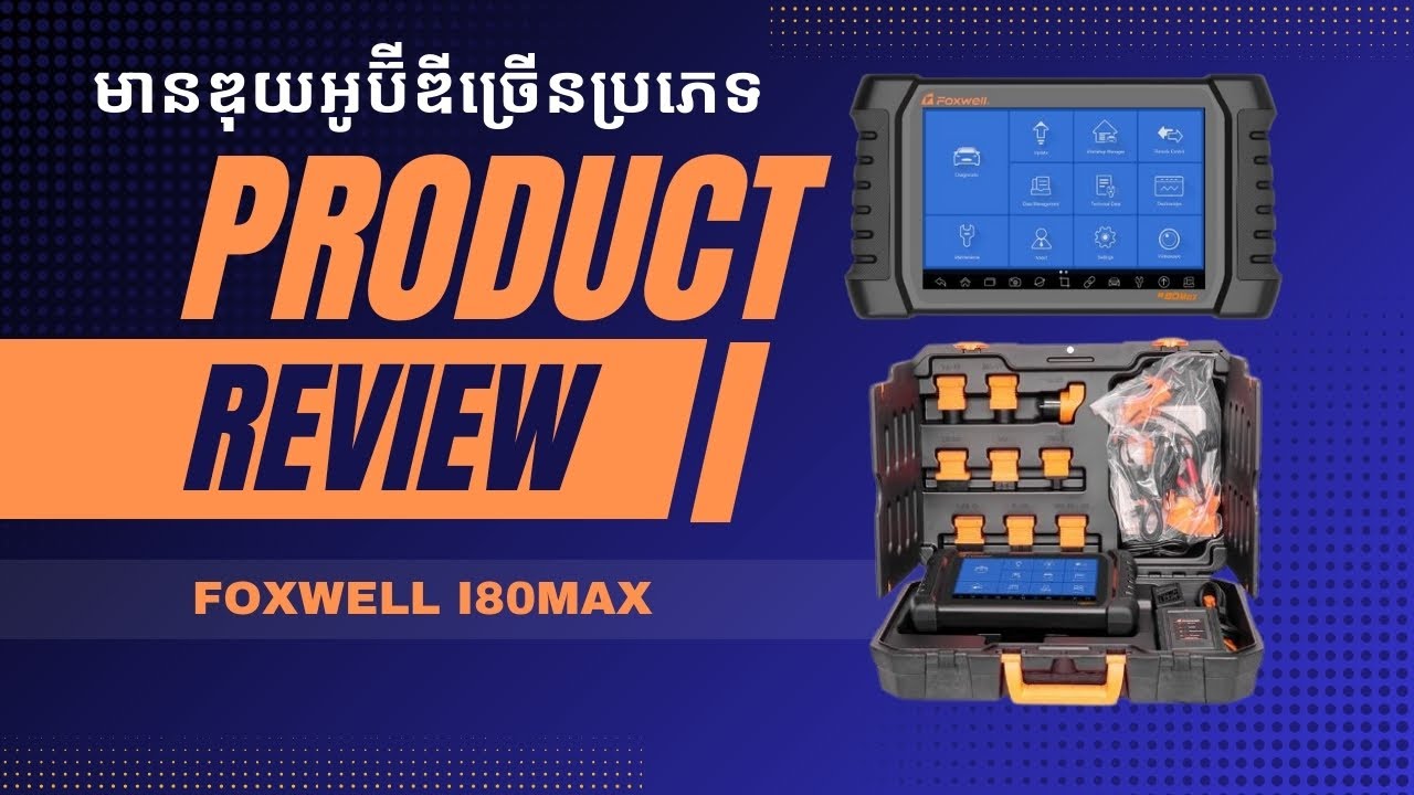 Foxwell i80Max Full set