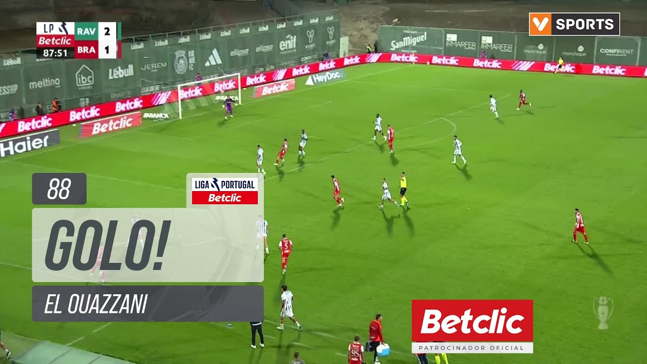 Golo El Ouazzani: Rio Ave 2-(2) Braga (Liga 25/26 #4)