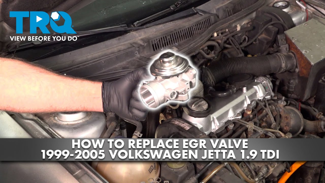 How to Replace EGR Valve 1999-2005 Volkswagen Jetta 1.9 TDI